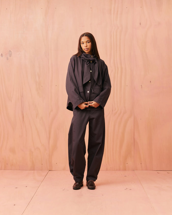 BAILEY HOODED JACKET ESPRESSO