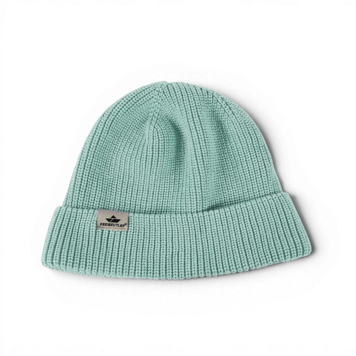 Freibeutler Beanie aus Bio-Baumwolle in mintgrün