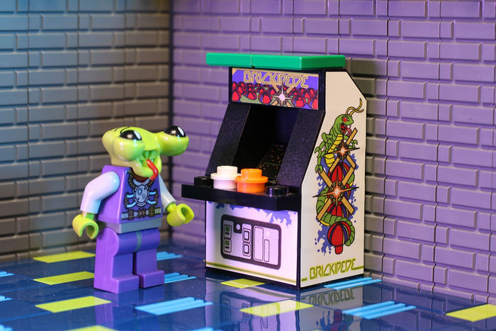 Custom LEGO Brickipede Arcade Machine