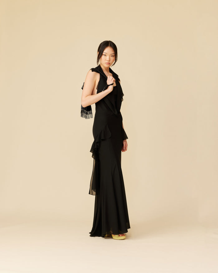 CAROLINA GOWN BLACK