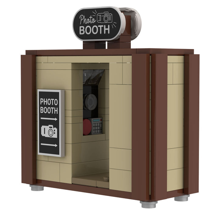 City Photo Booth made from LEGO