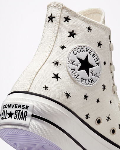 Converse Black And White Canvas High Top Sneakers