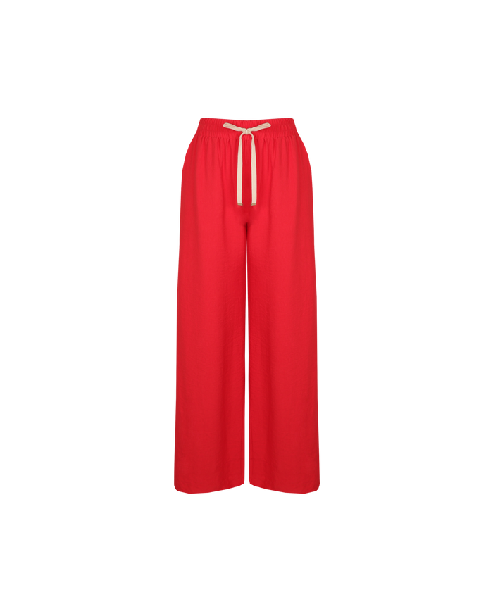 CORVETTE TROUSER PETITE RED