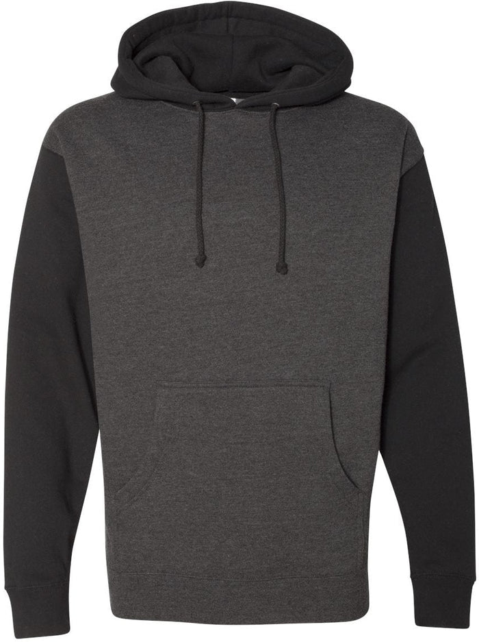 Charcoal Heather/Black / S
