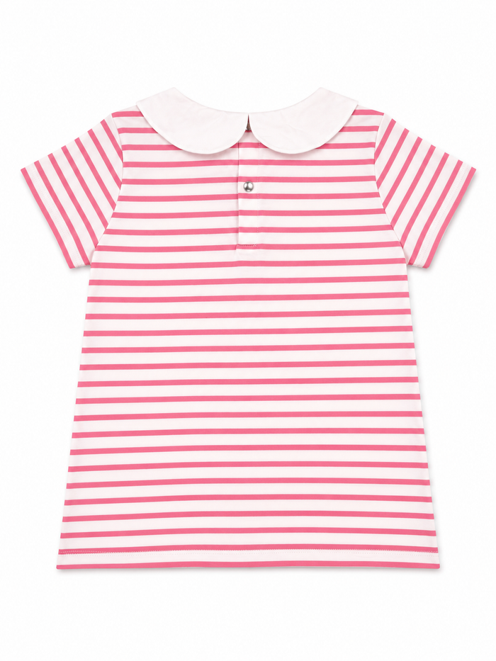 Jacadi Polo George - Blanc/Rose