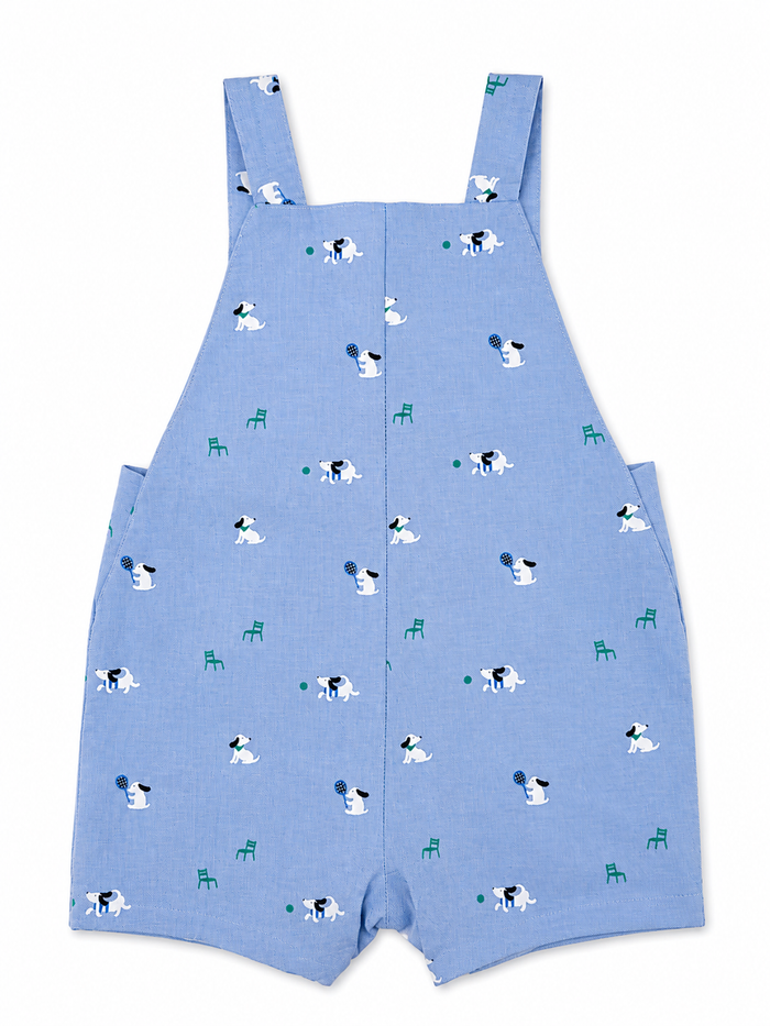 Jacadi Salopette courte Afin - Bleu/Multico