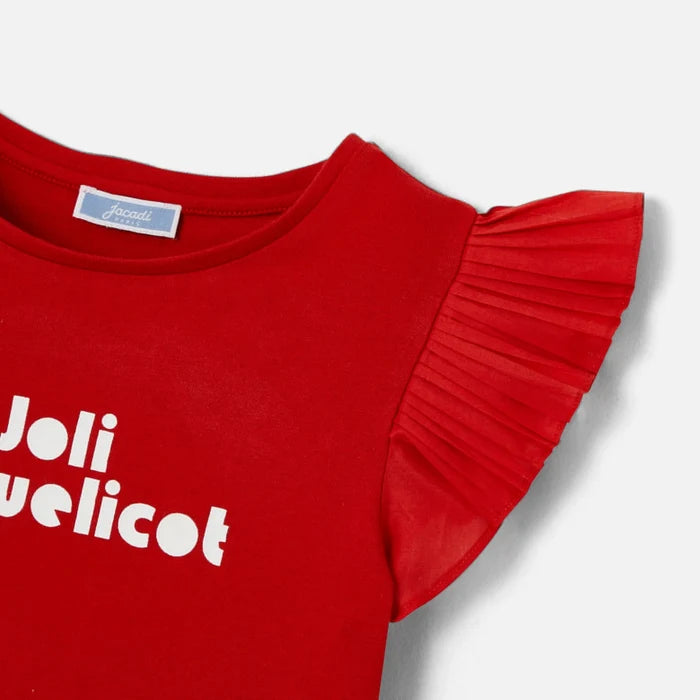 Jacadi T-shirt Aurane - Rouge Tomette