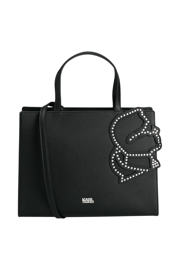 Karl Lagerfeld Black Tote Bag - Black