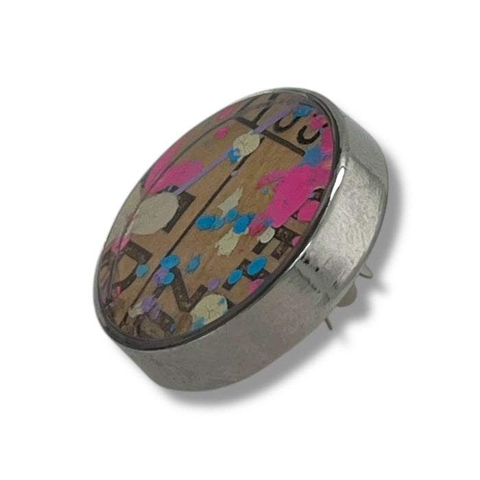 Latonia Lapel Pin | Stainless Steel