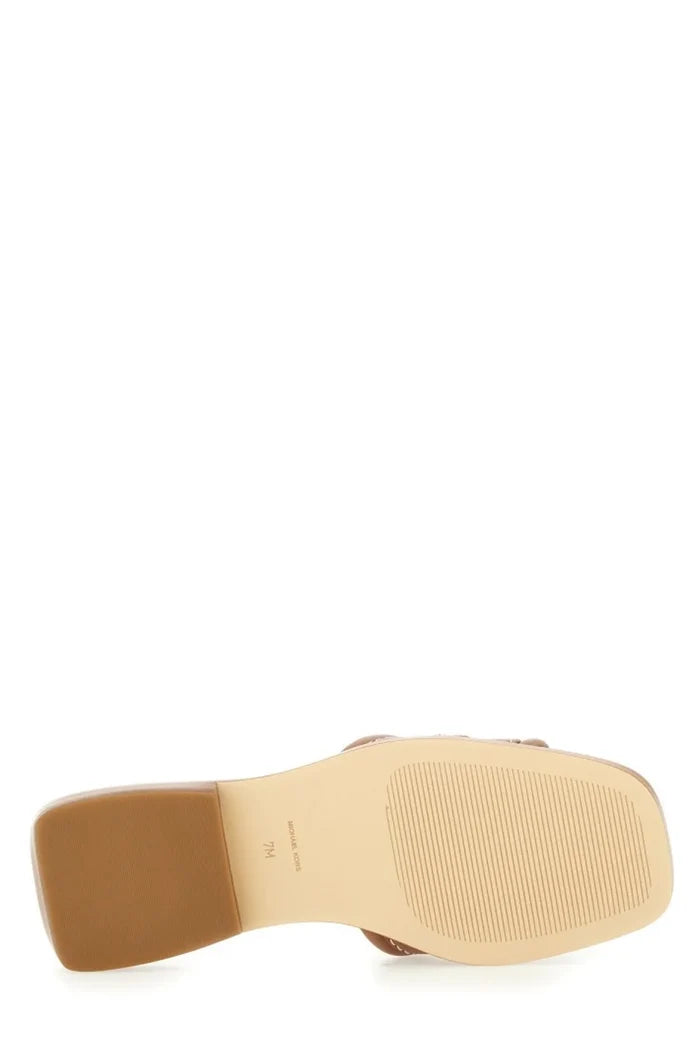Michael Kors Mandy Slide Sandal Leather