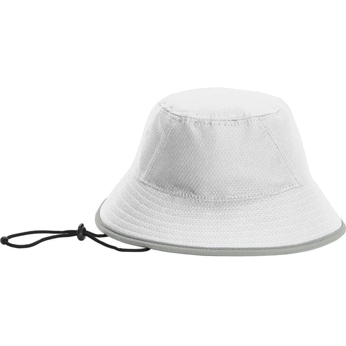 no-logo New Era Hex Era Bucket Hat-Headwear-New Era-White/ Rainstorm Grey-S/M-Thread Logic