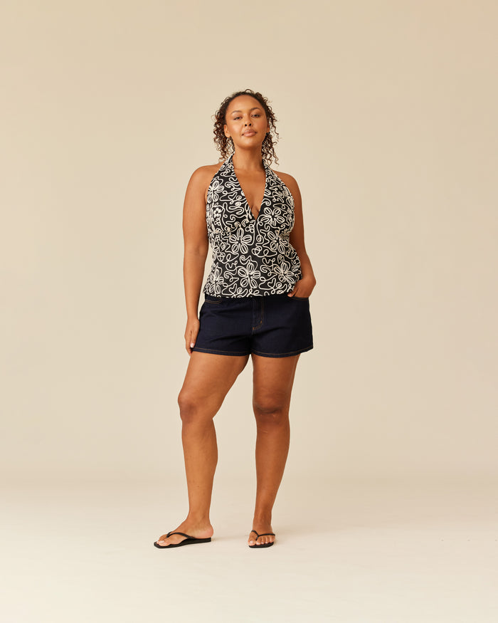 SASHA HALTER TOP SARDINIA FLORAL