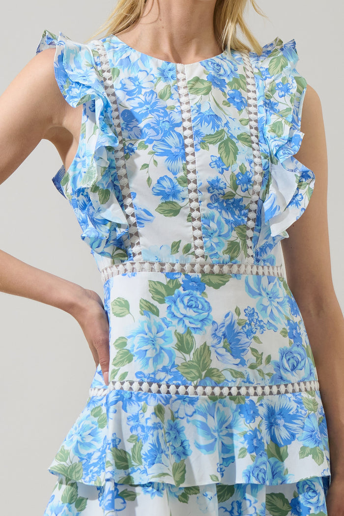 Truth Be Told Rayana Ruffle Dress