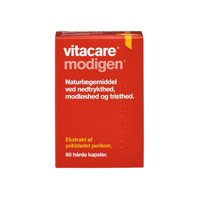 Vitacare | Modigen - naturlægemiddel mod tristhed - 60 kapsler