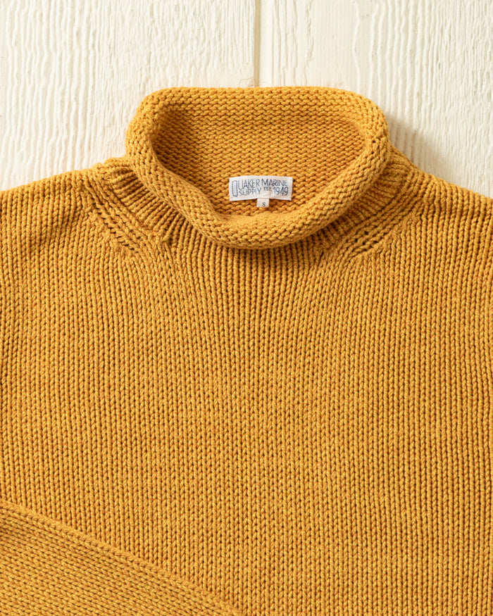 Women's Fisherman's Sweater in Sun Mix