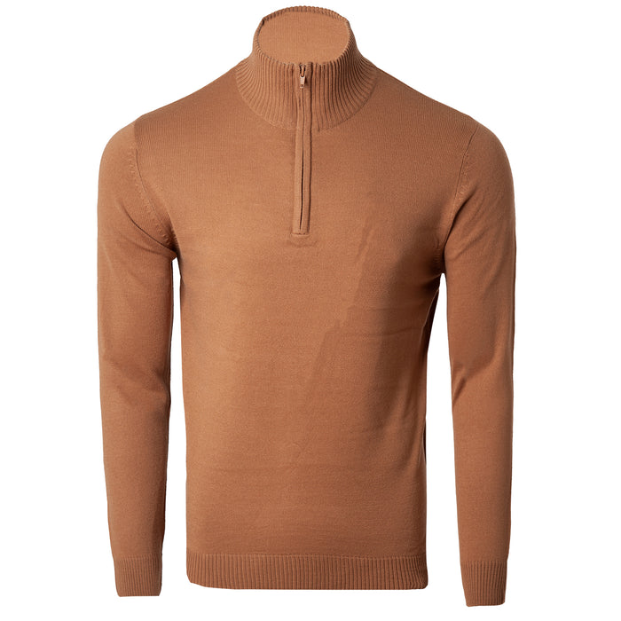 Zip Roll Neck