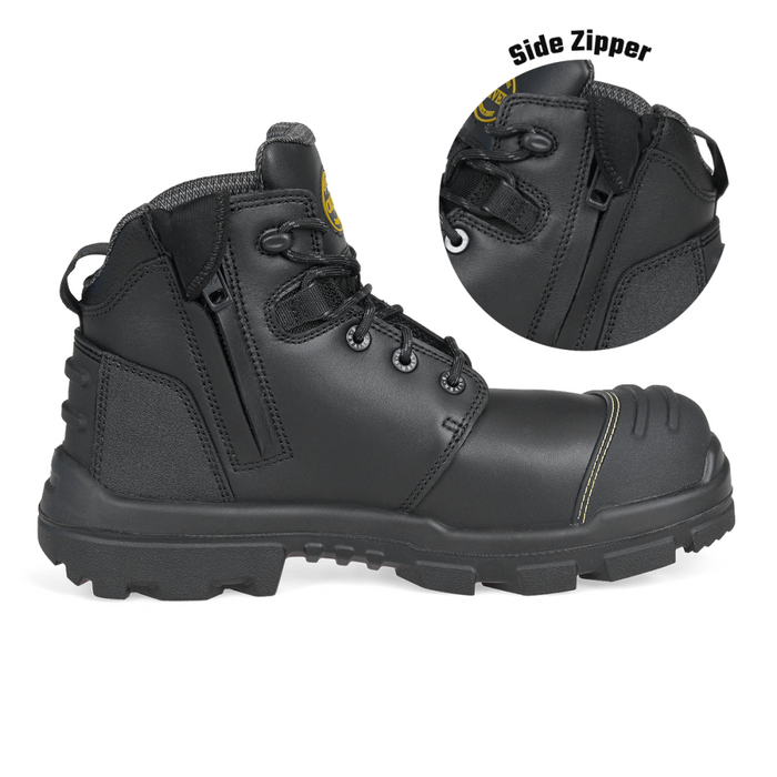 130mm Zip Sided Boot Composite with 300 Rubber Sole 54540Z