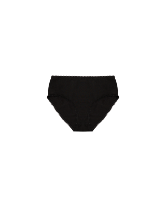 90210 COTTON KNICKER BLACK