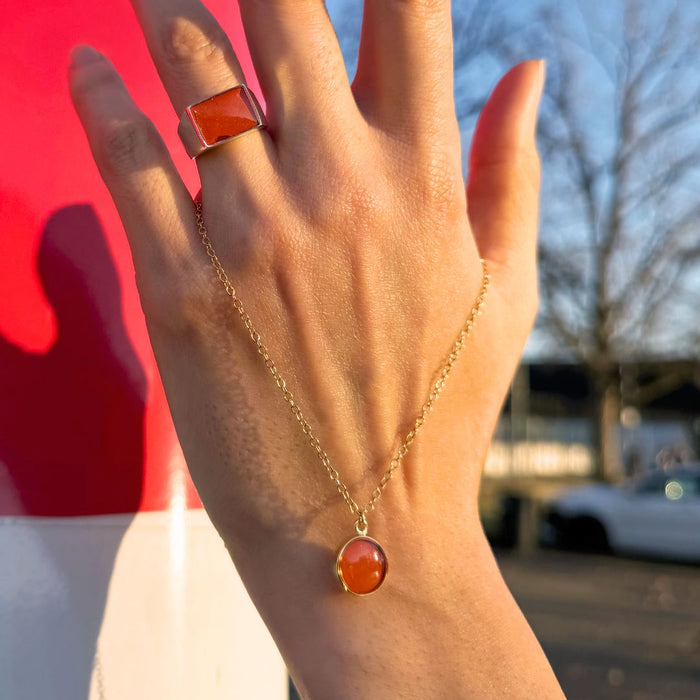 Amy Necklace | Gold