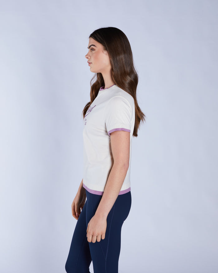 Arlette Tee Ivory Petal