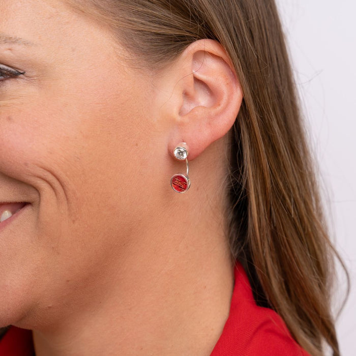 Arnisha Ear Jackets | Silver