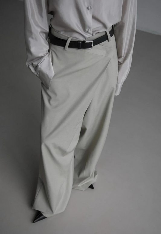 Asymmetrical pants