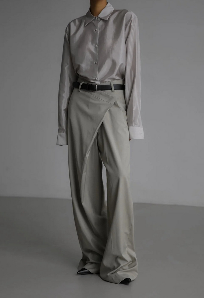 Asymmetrical pants