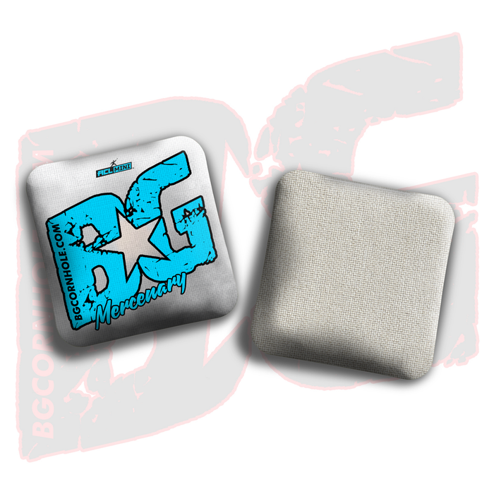BG Multiple Bag Models - "Smoke Bomb" - 4" ACL Mini Stamped Cornhole Bags- Set of 4 Bags