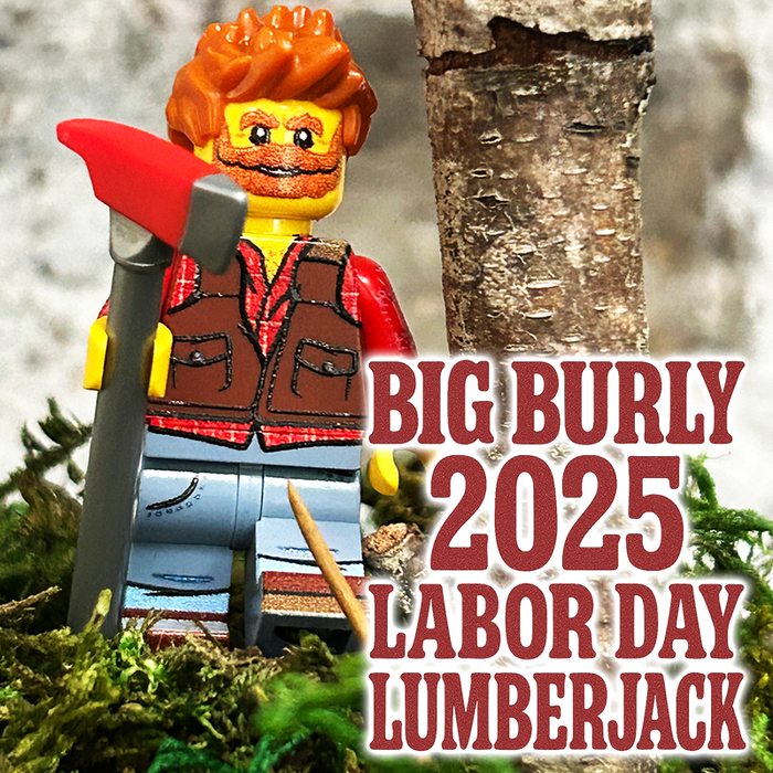 Big Burly Labor Day Lumberjack 2025 Minifig