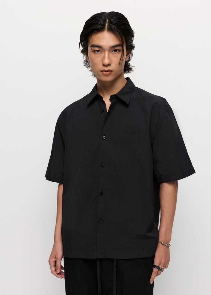 BLACK FADED SHIRT