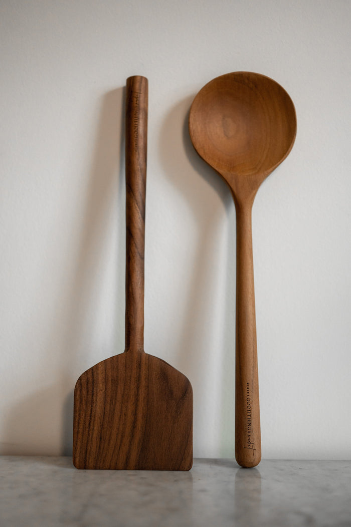 Bloomstead Farms Walnut Large Spoon