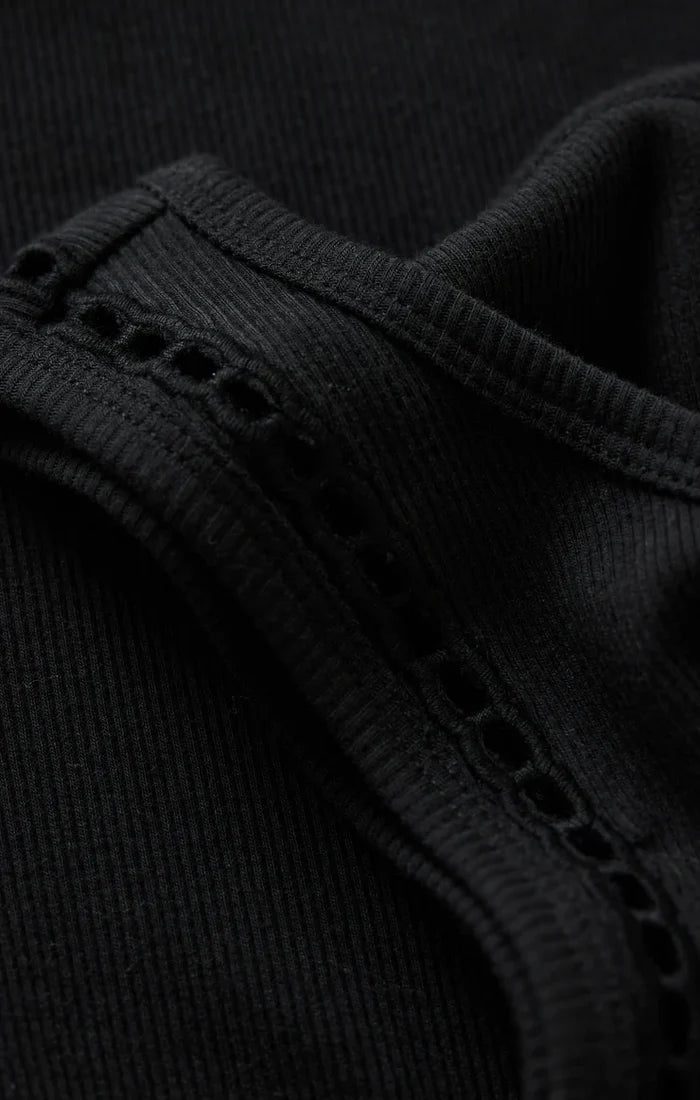 Boa Rib Tank - Black