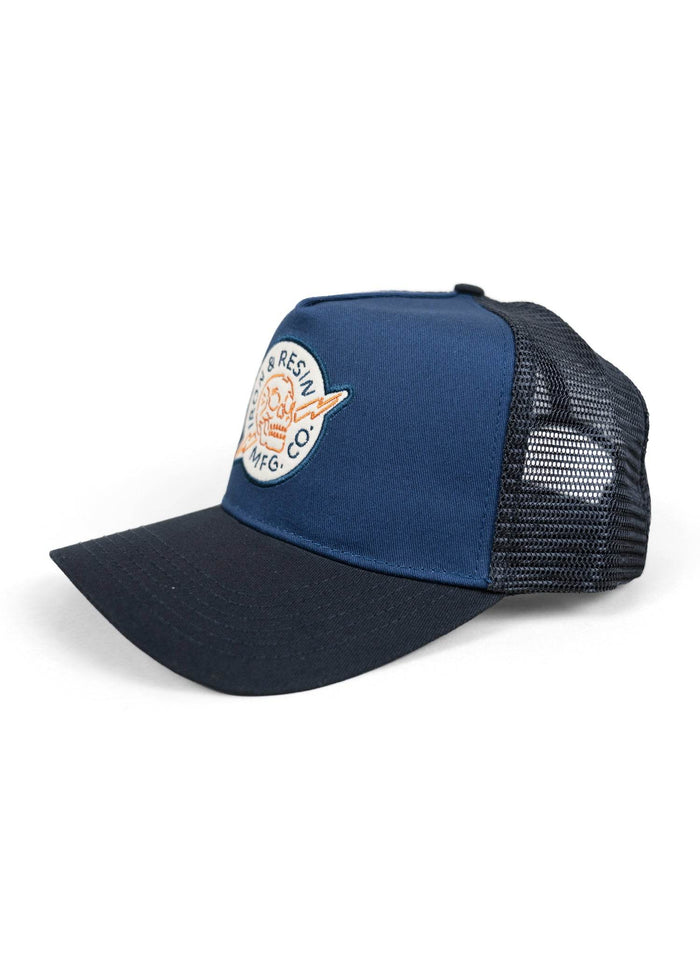 Bolt Skull Hat - Iron & Resin