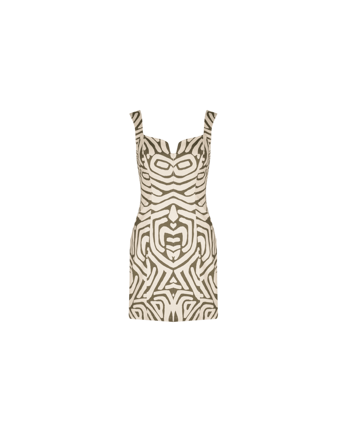 CECE MINI DRESS MAZE