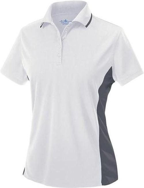Charles River Women's Color Blocked Wicking Polo