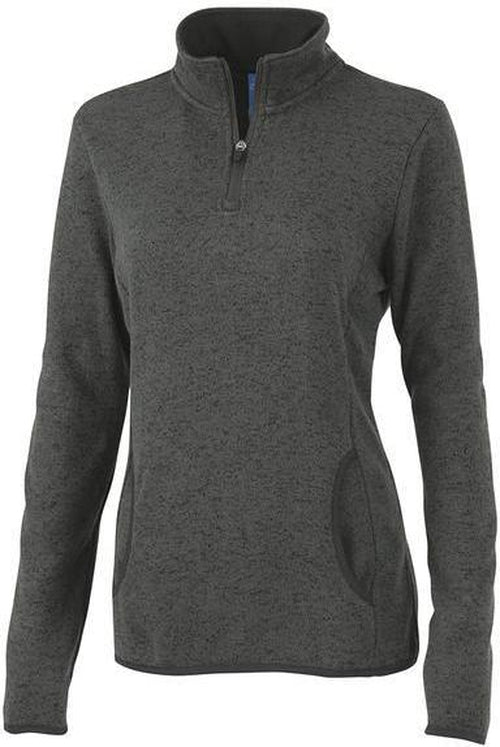 Charles River Women's Heathered Fleece Pullover