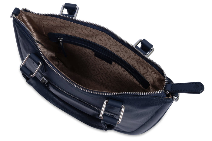 Chloe Leather Twin-Handle Handbag – Saddler - Bascora