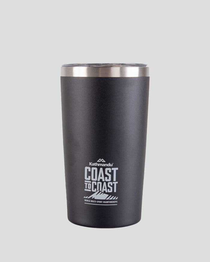 Coast To Coast - Insulated Coffee Tumbler - 355ml - Black Stingray