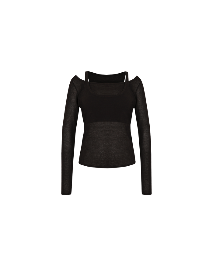 COCO LONG SLEEVE BLACK