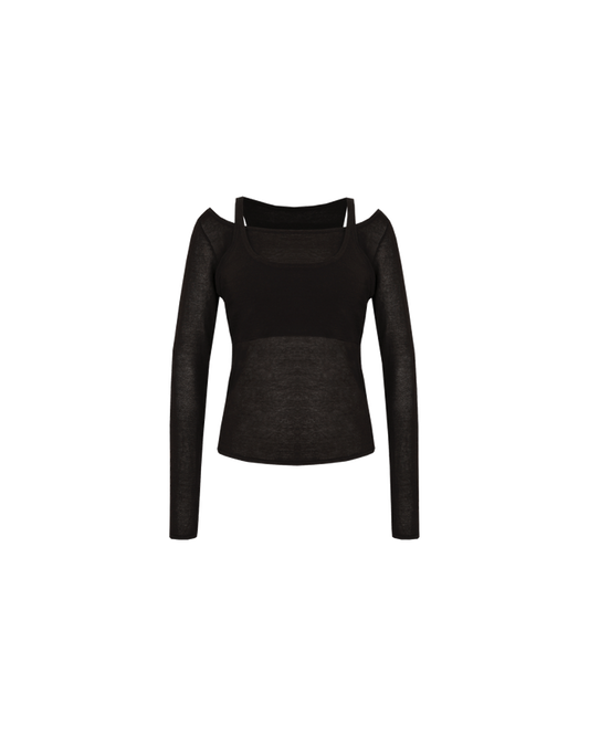 COCO LONG SLEEVE BLACK