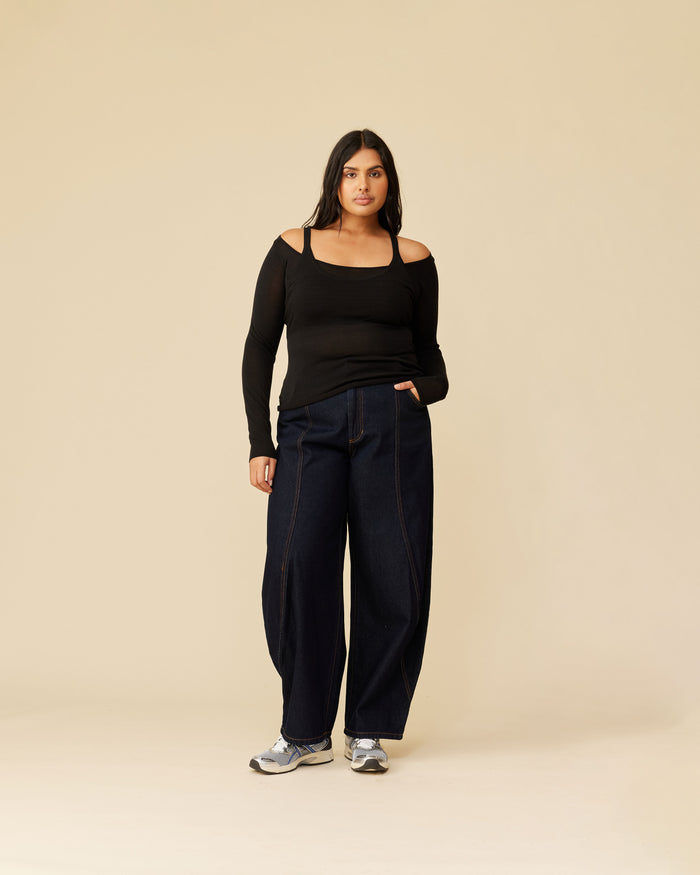 COCO LONG SLEEVE BLACK