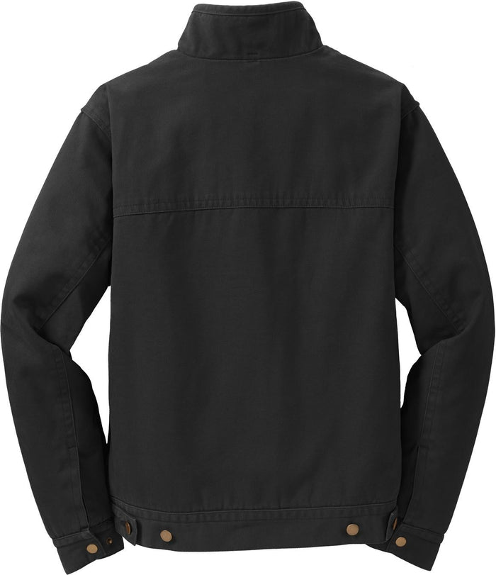 no-logo CornerStone Washed Duck Cloth Flannel-Lined Work Jacket-Regular-Cornerstone-Thread Logic