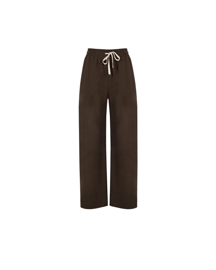 CORVETTE TROUSER PETITE DARK BROWN