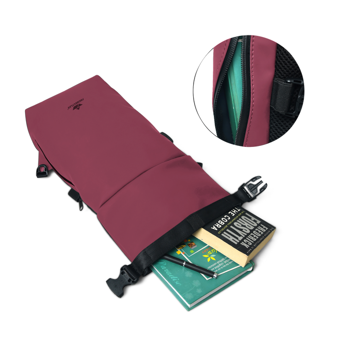 Crossbody Bag Alma - Rubinrot