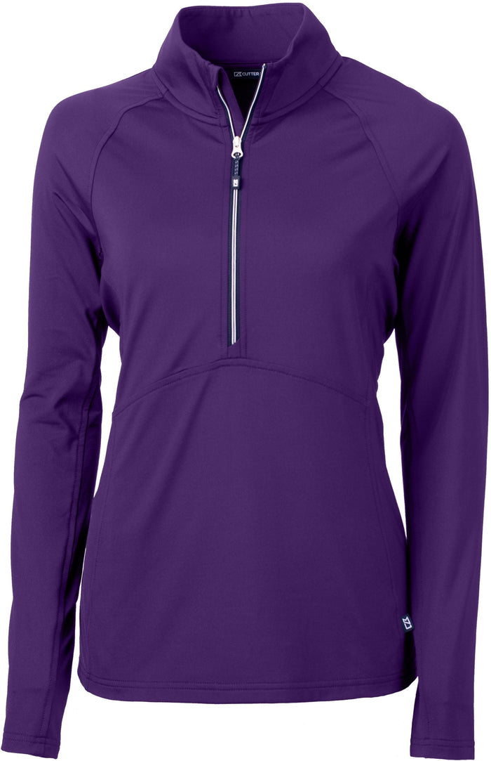 Cutter & Buck Women's Adapt Eco Knit Half Zip Pullover