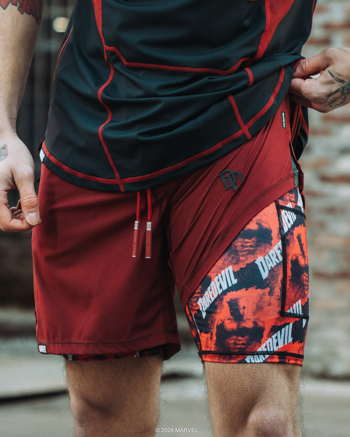 DAREDEVIL 7" Performance Shorts w/Liner