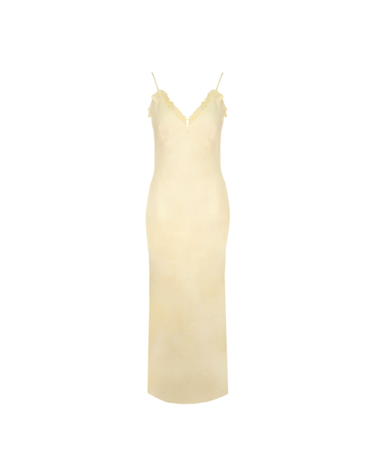 DELILAH LINEN SLIP BUTTER