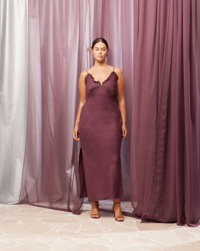 DELILAH LINEN SLIP NEVE