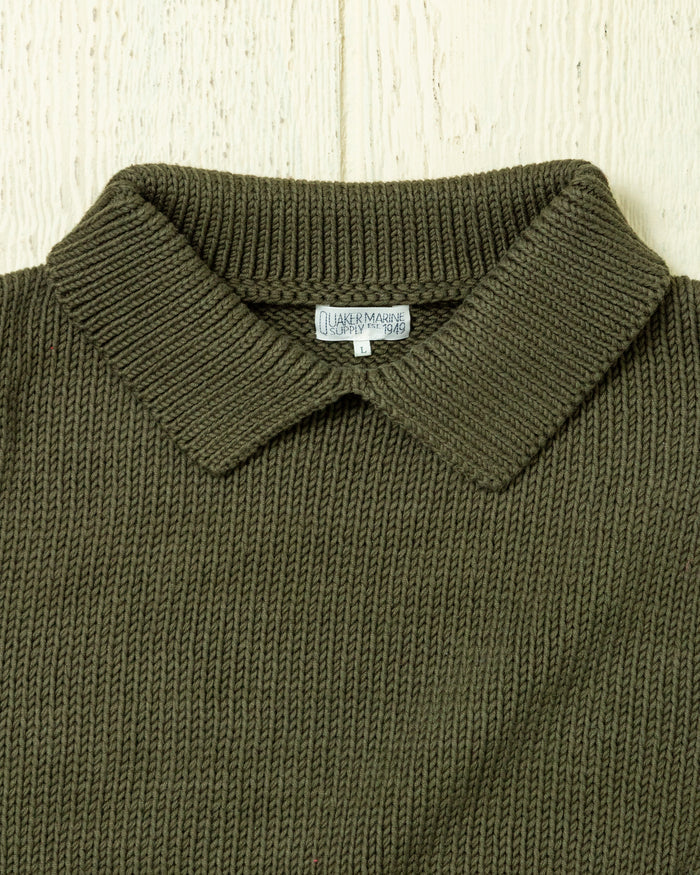 Dock Sweater in Olive