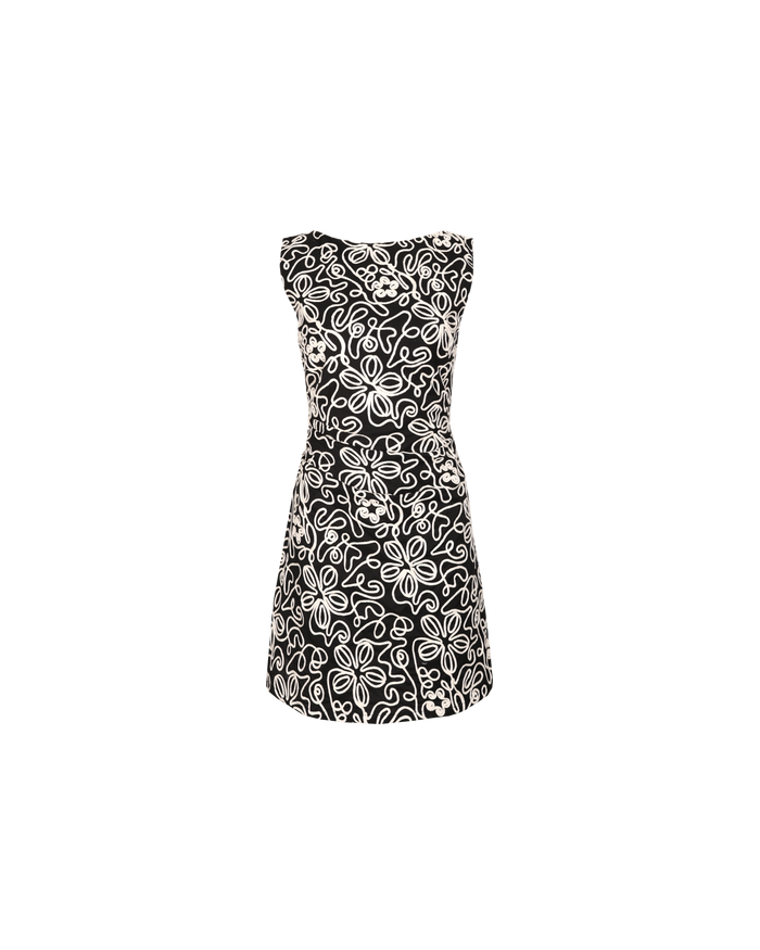 DOMINIQUE MINI DRESS SARDINIA FLORAL